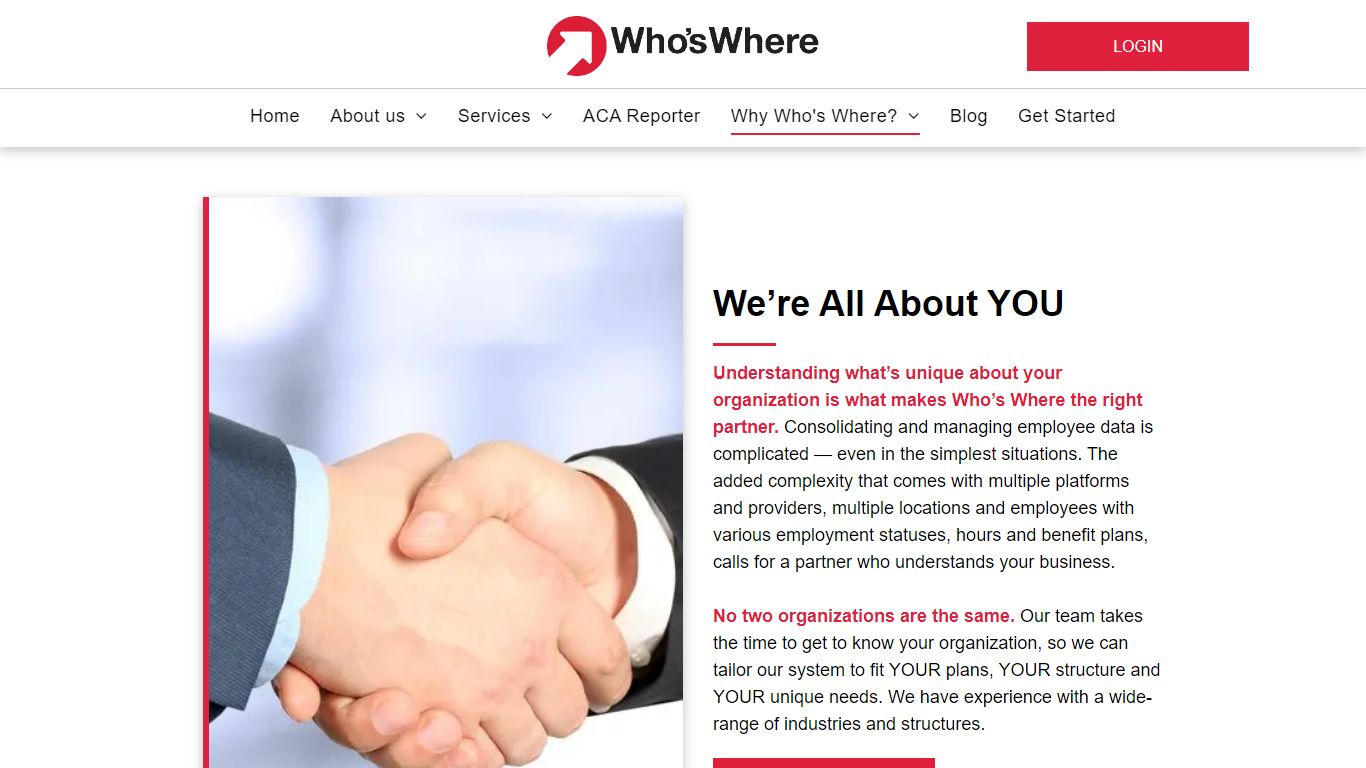 Why Who's Where? | Who’s Where | ACA Reporting